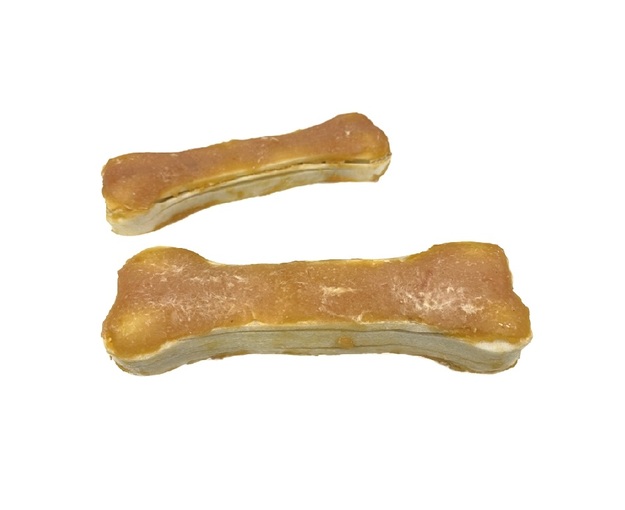 Kauwbot met kip 15 cm.