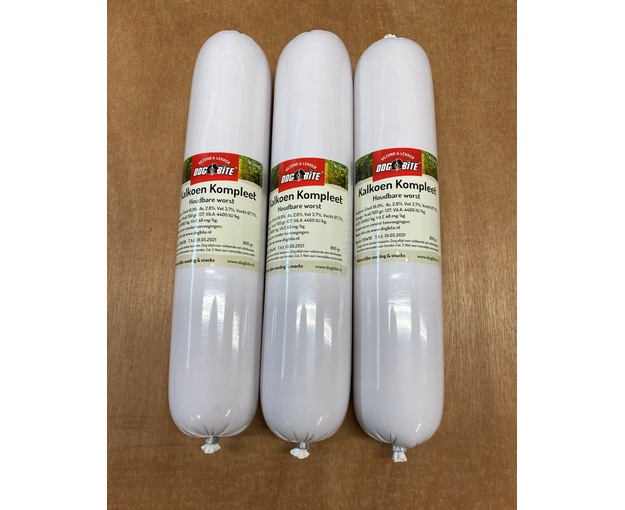 Houdbare Vleesworst 100% Kalkoen